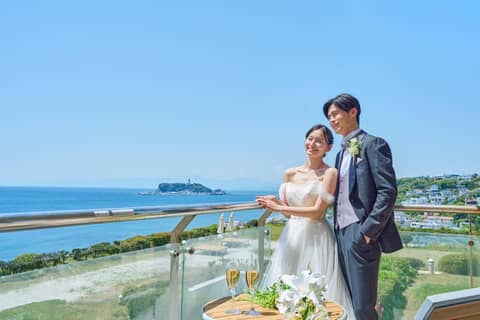 湘南・鎌倉の絶景を 一望できるウエディング｜鎌倉プリンスホテル