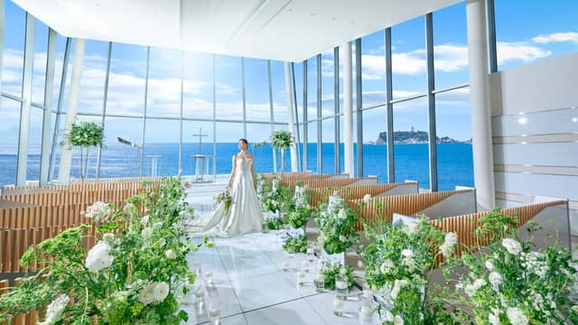湘南・鎌倉の絶景を 一望できるウエディング｜鎌倉プリンスホテル