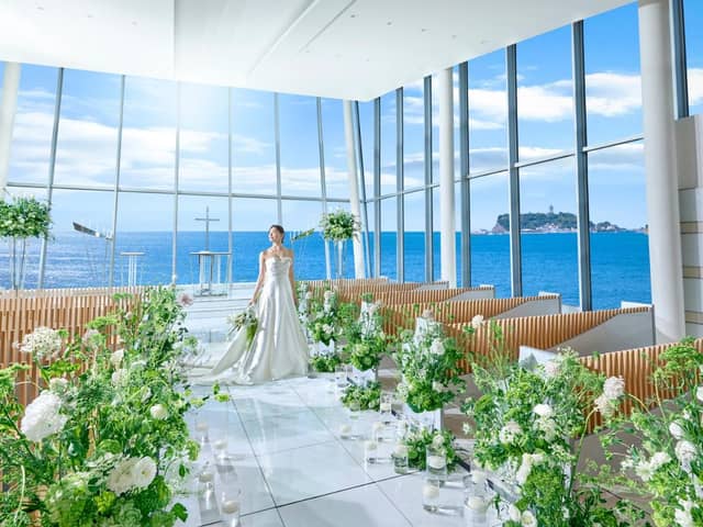 湘南・鎌倉の絶景を 一望できるウエディング|鎌倉プリンスホテル