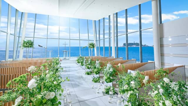 湘南・鎌倉の絶景を 一望できるウエディング｜鎌倉プリンスホテル