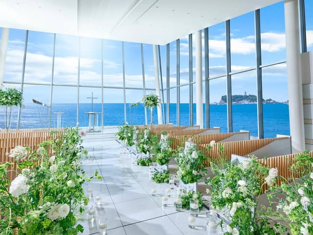 湘南・鎌倉の絶景を 一望できるウエディング|鎌倉プリンスホテル
