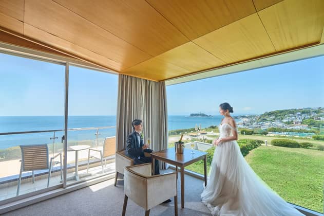 湘南・鎌倉の絶景を 一望できるウエディング｜鎌倉プリンスホテル