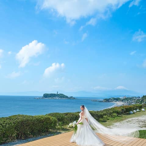 湘南・鎌倉の絶景を 一望できるウエディング｜鎌倉プリンスホテル