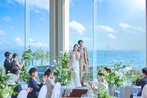 湘南・鎌倉の絶景を 一望できるウエディング｜鎌倉プリンスホテル