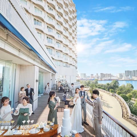 ヒルトン東京お台場のホテルウエディング・結婚式場