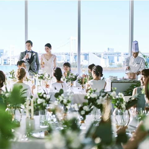 ヒルトン東京お台場のホテルウエディング・結婚式場