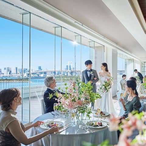 ヒルトン東京お台場のホテルウエディング・結婚式場