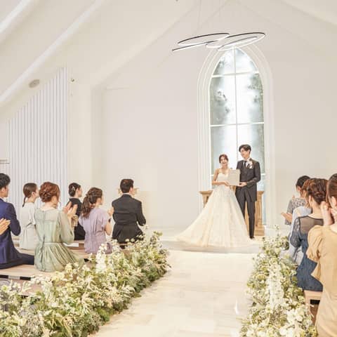 【26年8月迄】独立型チャペルで伝える想い◇本格挙式45万円