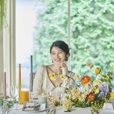 朝9時挙式+会食プラン （リストランテ フォレスタ・ビアンカ）