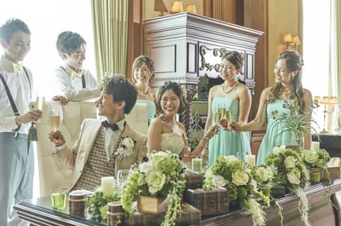 お食事会ウエディング ～美味しい食事を囲みながら行う和やかな披露会～