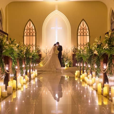 福岡の結婚式なら、赤坂ル・アンジェ教会