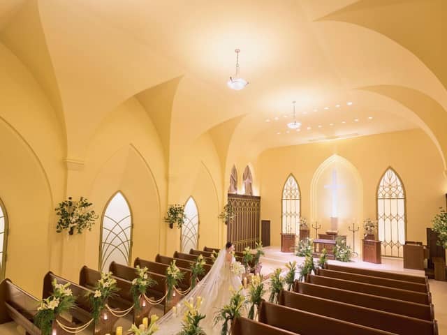 福岡の結婚式なら、赤坂ル・アンジェ教会