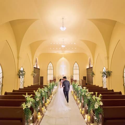 福岡の結婚式なら、赤坂ル・アンジェ教会