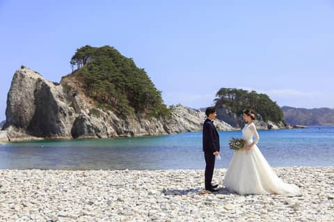 【浄土ヶ浜編/挙式プラン】わたしたちらしい挙式を。