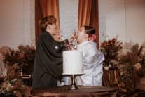 パティシエ特製オリジナルウェディングケーキをプレゼント♪