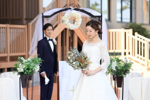 【ガーデンテラス編/挙式プラン】わたしたちらしい挙式を。