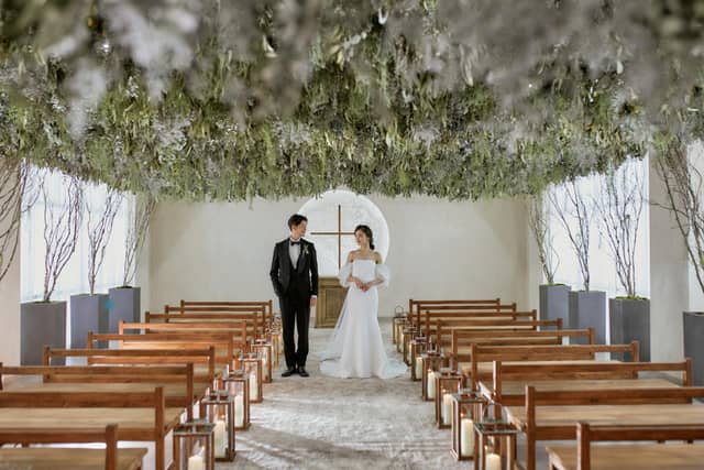 【公式】ルリアン大阪(ベルクラシック空港)｜伊丹空港近くの完全貸切＆全天候型結婚式場