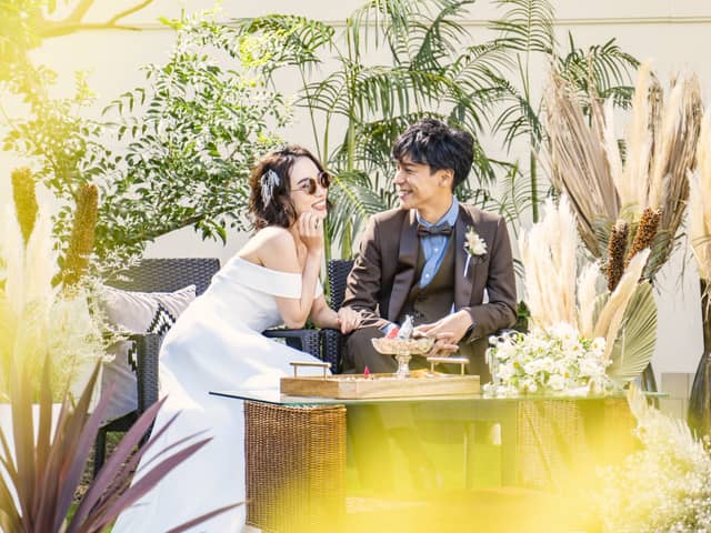 【公式】ルリアン大阪(ベルクラシック空港)|関西唯一のドライフラワーが広がる結婚式場|北摂・大阪空港