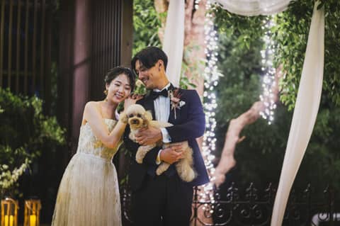【ペット婚プラン登場！】大切な愛犬と一緒に叶える結婚式プラン