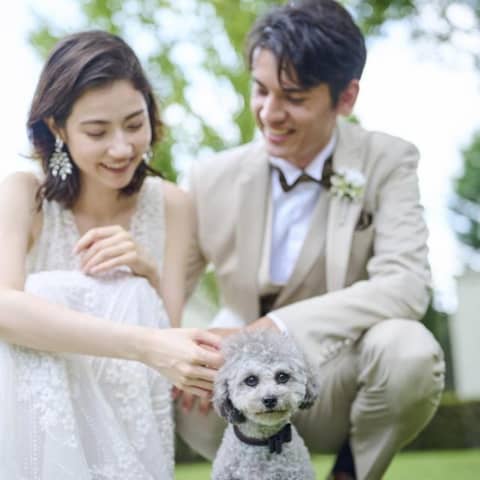 【ペット婚プラン】大切な家族と一緒にウエディングを