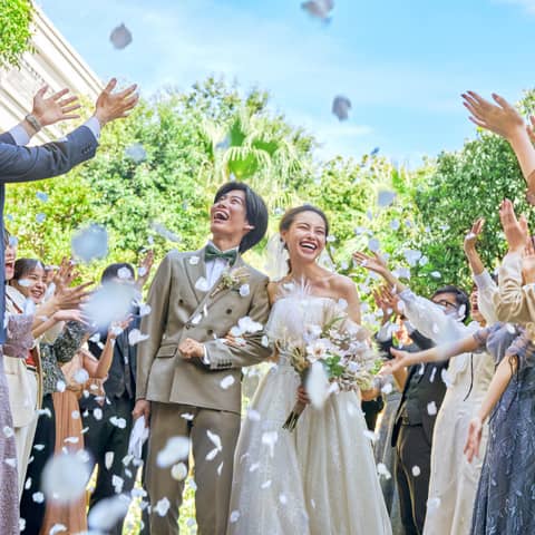 【ペットと叶える結婚式】貸切ガーデンや独立型チャペルで過ごせるプラン♪
