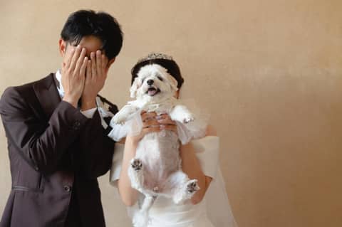 【ペットと叶える結婚式】貸切ガーデンや独立型チャペルで過ごせるプラン♪