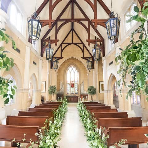 【挙式のみプラン】自然光ふりそそぐチャペルで感動の結婚式が叶う！