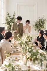新プラン登場【少人数での挙式+お食事会】ご家族様での貸切少人数プラン