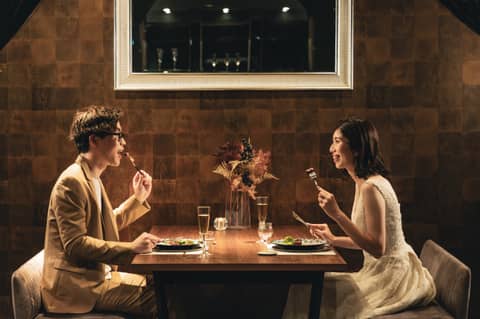 【おふたりらしく】フォトウエディングプラン+会食会プラン