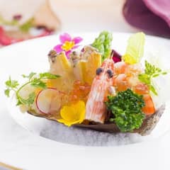 【6名～家族婚】優雅なレストラン個室×シェフ厳選食材の美食プラン