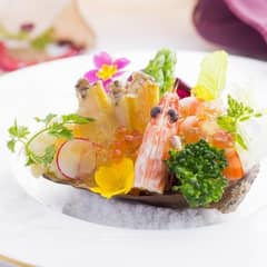 【6名～家族婚】優雅なレストラン個室×シェフ厳選食材の美食プラン