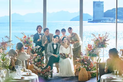 【親族と友人でアットホームに】～40名で叶えるリゾートカジュアルプラン