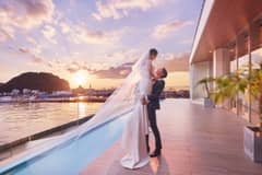 海辺のリゾートフォトとご家族でお祝い会食プラン