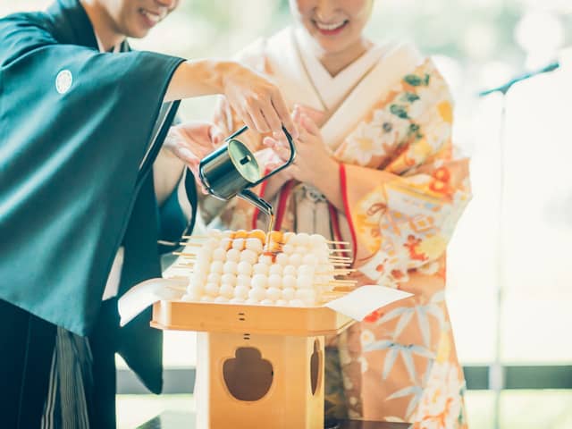 鶴羽根神社 二葉