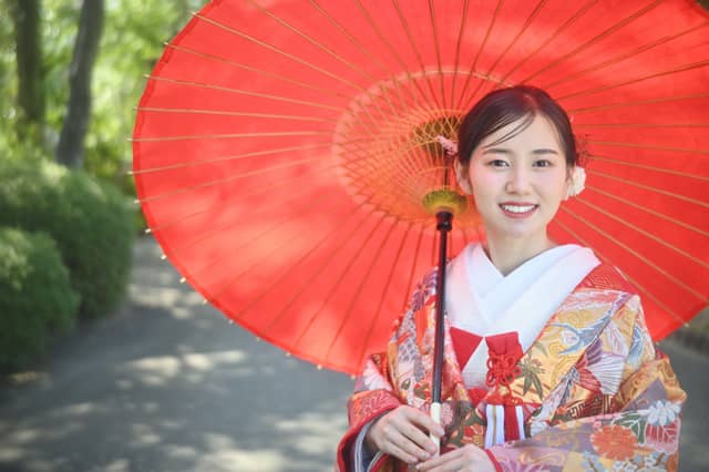 鶴羽根神社 二葉