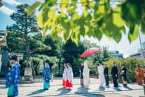 鶴羽根神社 二葉
