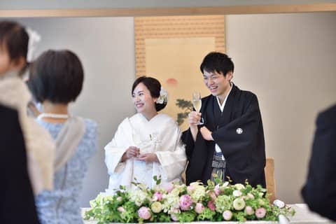 ＊顔合わせを兼ねた家族婚＊4名～8名