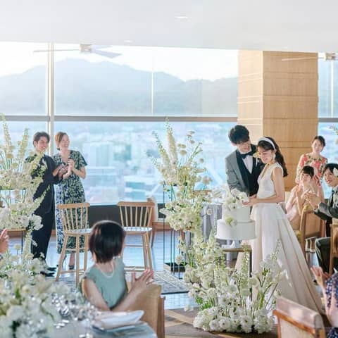 〈25年3月リニューアル〉絶景会場で家族と過ごす少人数おもてなしプラン