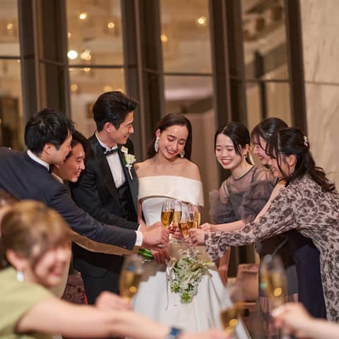 【披露宴のみ】海外挙式後や親しい仲間と共に過ごす1.5次会プラン