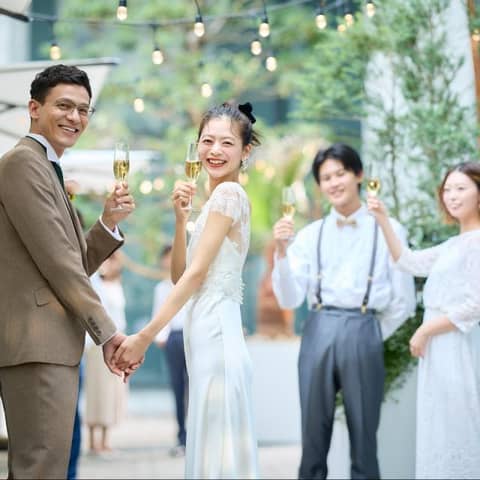 【27年4～6月】海外風ガーデンで叶える春婚＜60名226万～＞