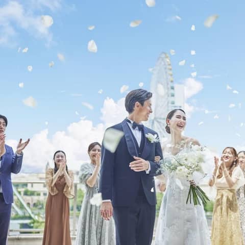 ※直近申込OK【海と空が映え＊夏婚】25年9月迄のご結婚式
