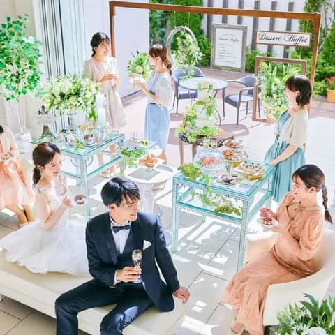 【38万円特典付！】＼ゲストと大盛り上がり／サマーウェディングプラン