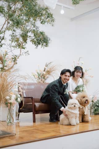 [new]ペットも一緒に特別な一日を。