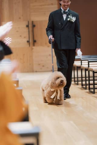 [new]ペットも一緒に特別な一日を。