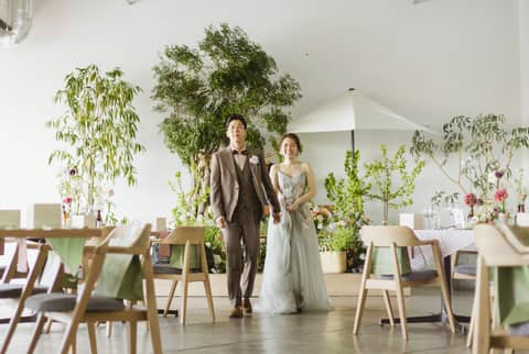 【二部制】家族婚と1,5次会がセットになった限定プラン