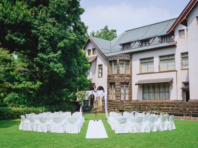 旧細川侯爵邸(和敬塾本館・東京都指定有形文化財)/【ベストレート保証】ウエディングガーデン