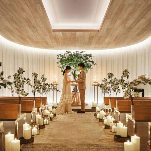 【挙式＋20名パーティ】ご両家だけの祝宴をご希望のカップルに～通年OK