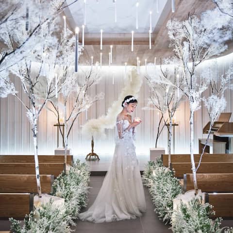 挙式のみをご希望のおふたりに【キリスト教式×土日挙式】シンプルプラン