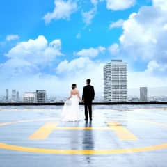 HELIPORT PHOTO WEDDING