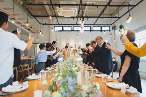 【リブランド開業記念】挙式＆ファミリー会食プラン（50名226万円）